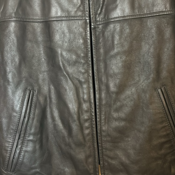Men’s Levi’s Genuine Leather Jacket - Picture 4 of 8